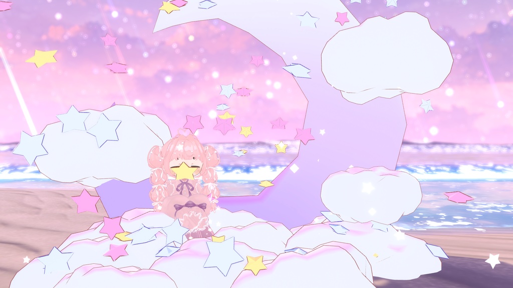 パーティクルギミック付き魔法ステッキ