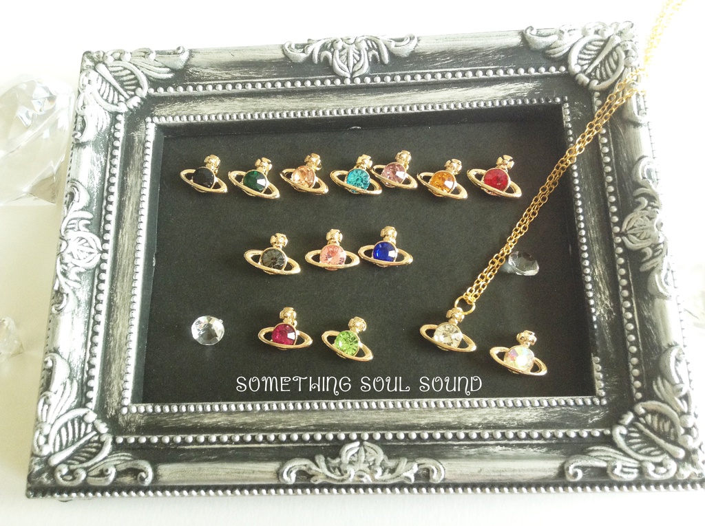 【１４色】サターン☆ネックレス