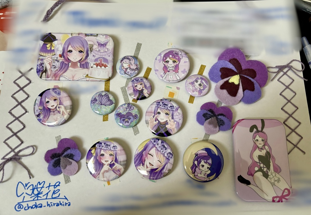 ちょか痛バ制作の事前予約分