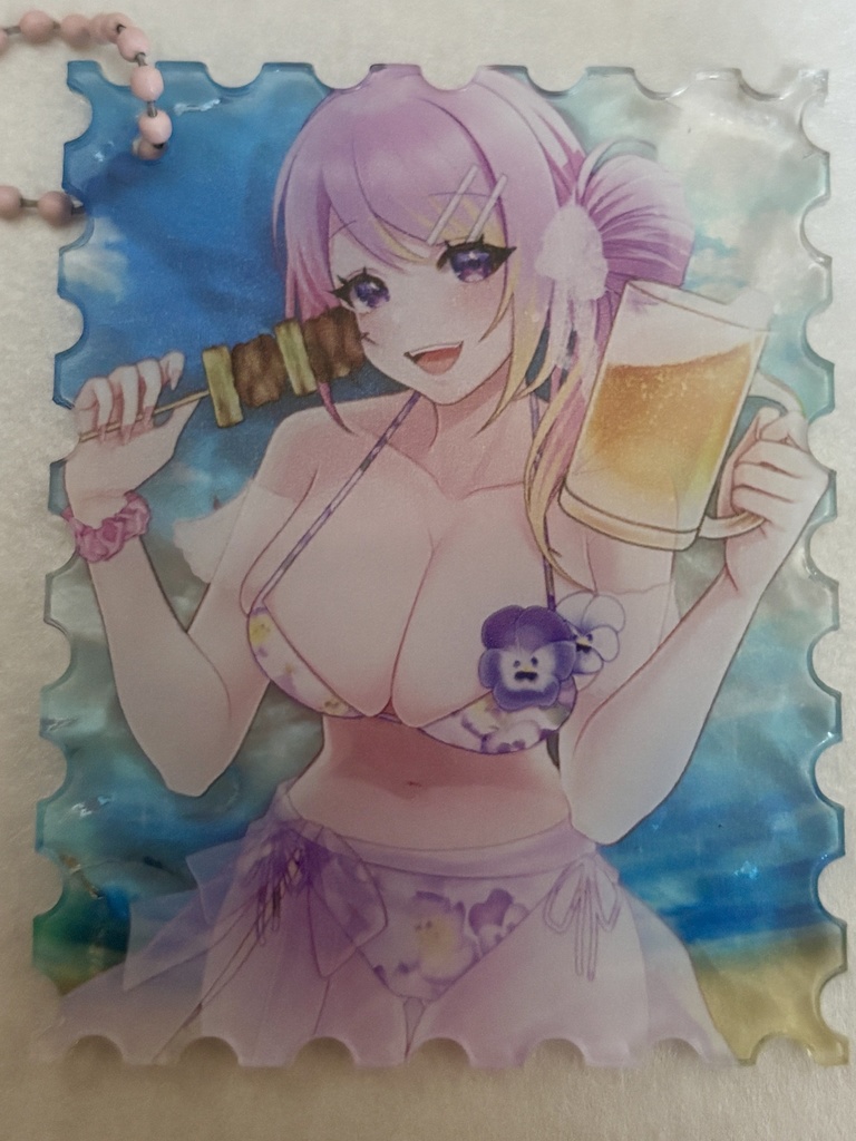 水着アクキー(おまけシール付き)