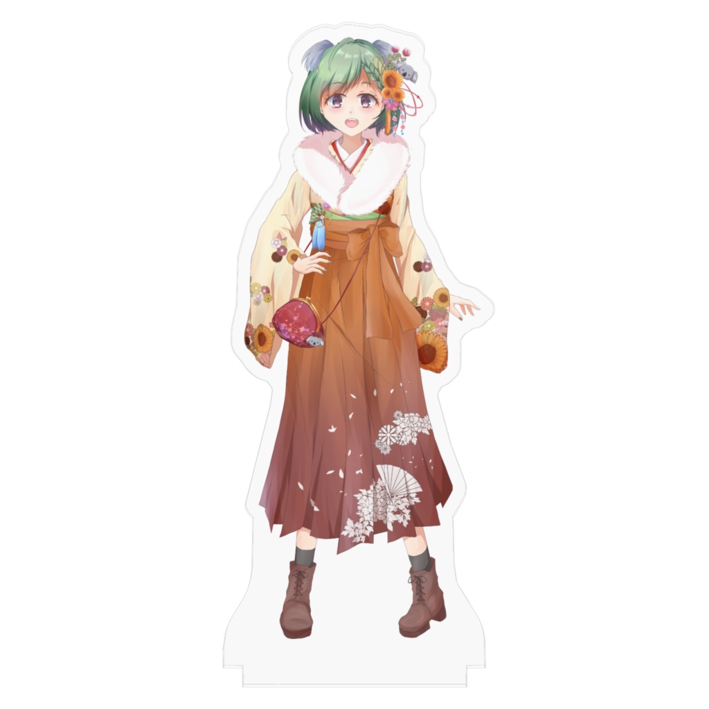 日向きなこ🦄🐨💫アクリルフィギュア(和装もふもふVer)
