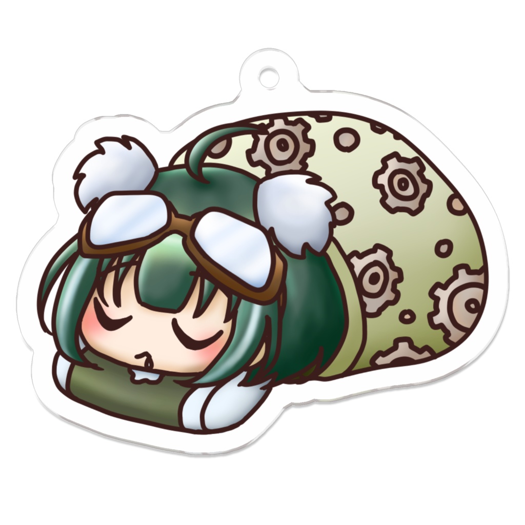 日向きなこ🦄🐨💫アクリルキーホルダー(スチームパンクきな🥽Ver)