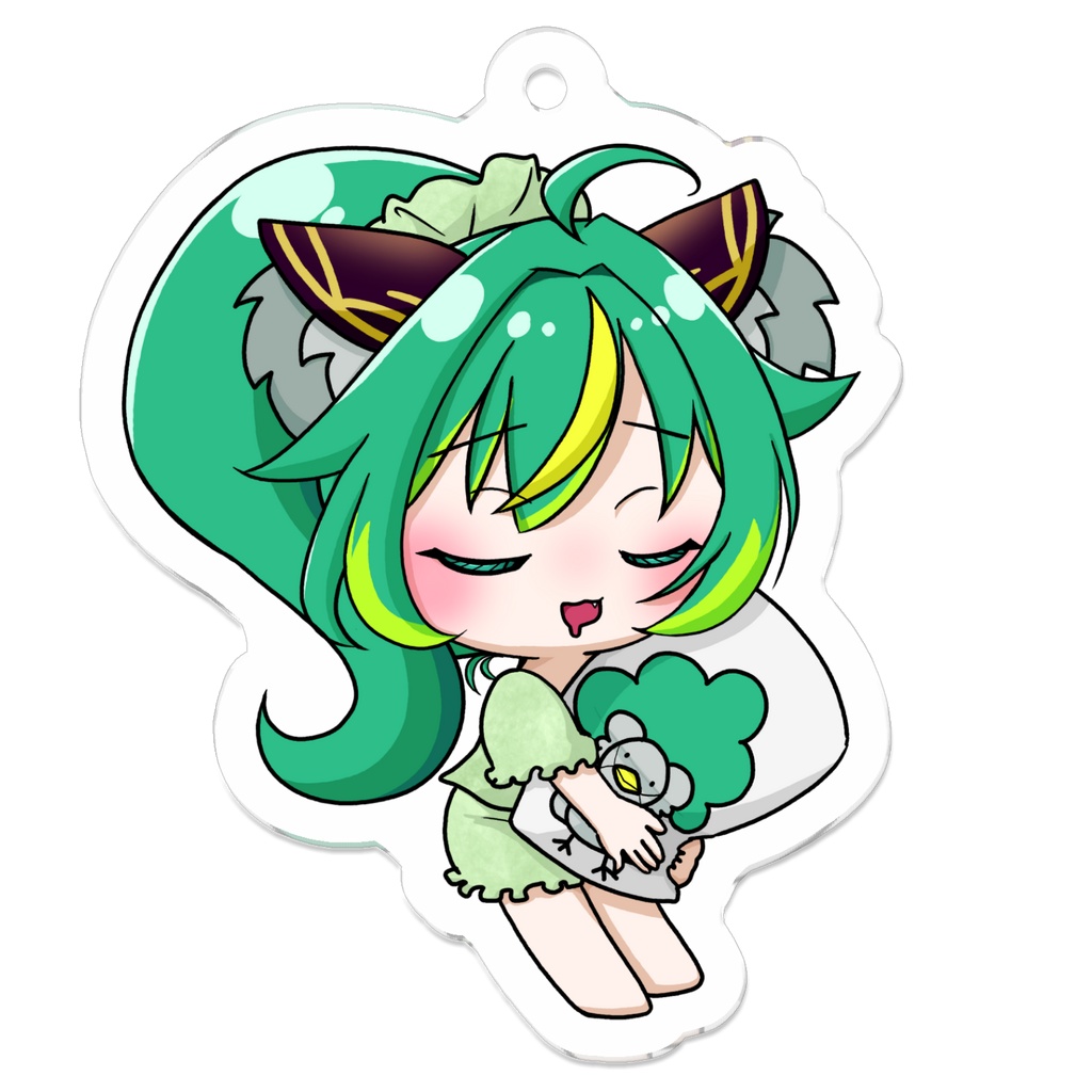日向きなこ☀🐨🌟アクリルキーホルダー(パジャマzzzVer)