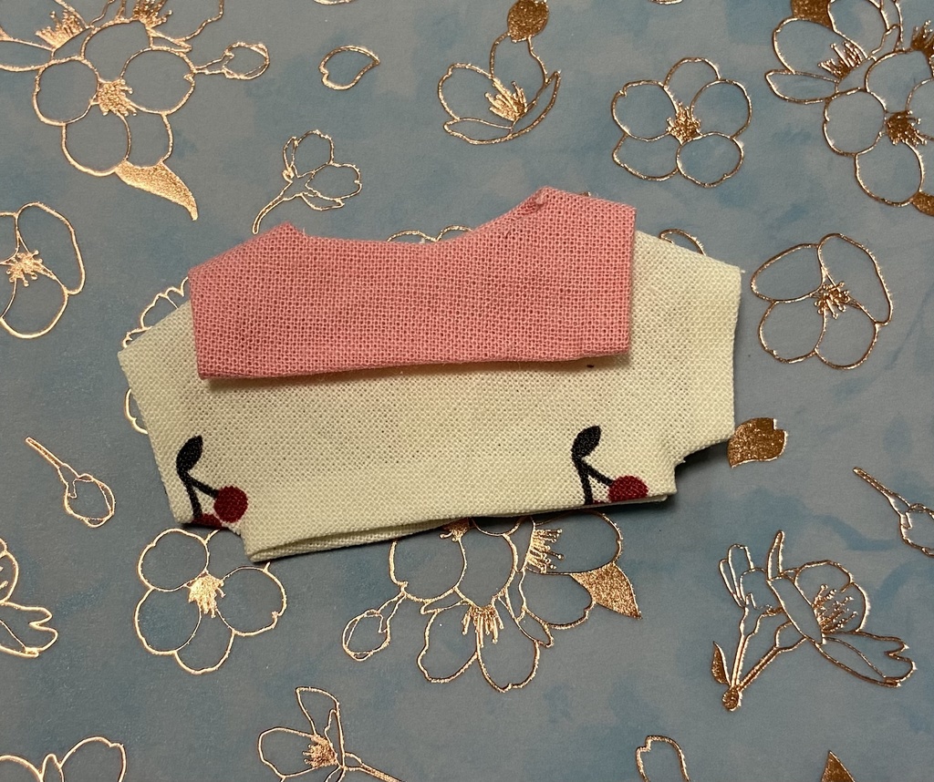 スクエアカラーシャツ🌸𝙲𝚑𝚎𝚛𝚛𝚢 𝚋𝚕𝚘𝚜𝚜𝚘𝚖