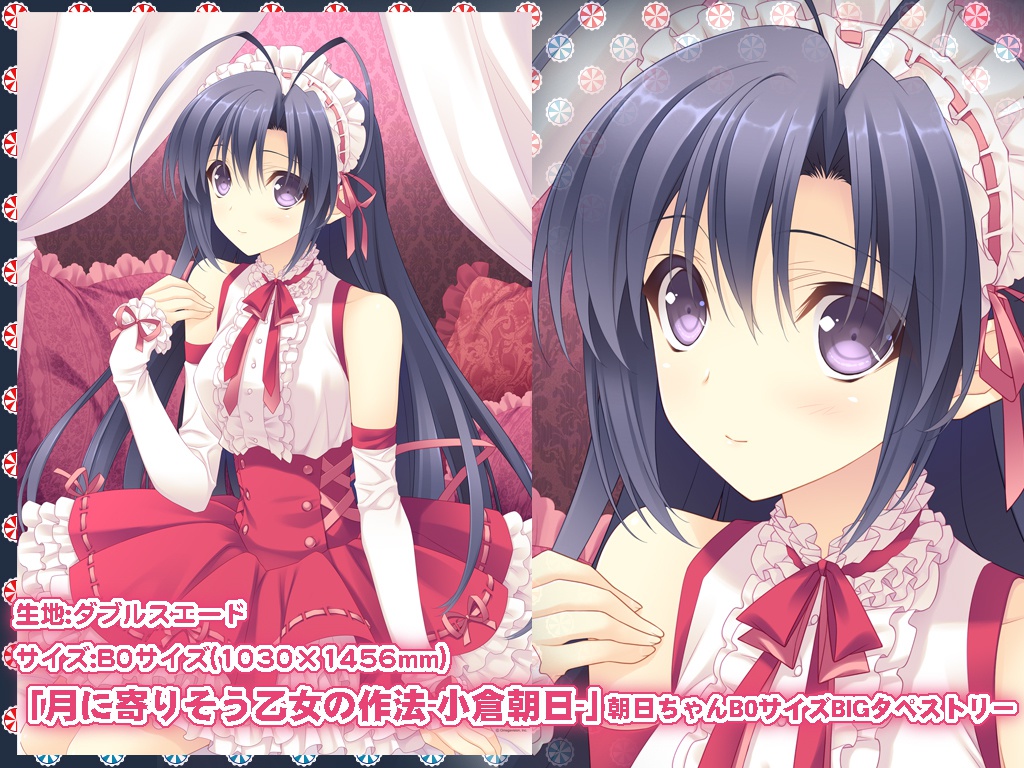 【月に寄りそう乙女の作法-小倉朝日-】朝日ちゃんB0サイズBIGタペストリー