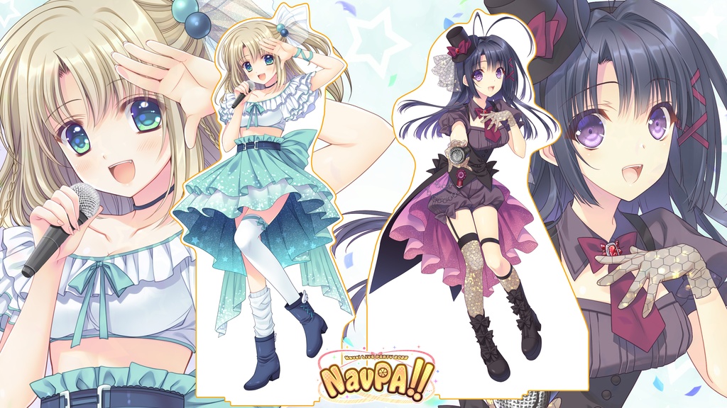 【NavPA!!2023】台座付きキャラクターアクリルフィギュア[2種]