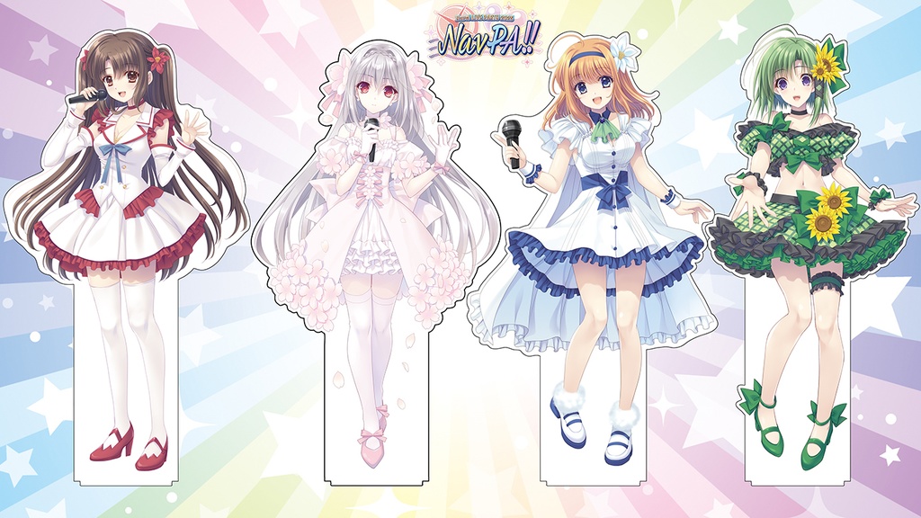 【NavPA!!2025】台座付きキャラクターアクリルBIGフィギュア[4種]