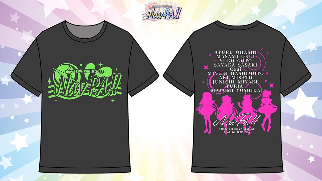 【NavPA!!2025】ライブTシャツ