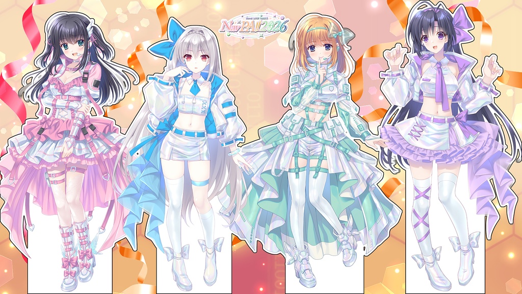 【NavPA!!2026】台座付きキャラクターアクリルBIGフィギュア[4種]