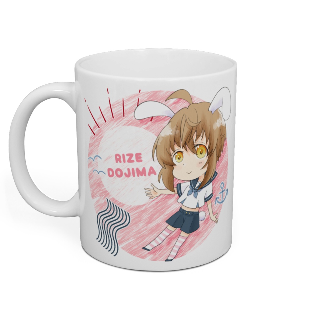 【マグカップ】サロン・ド・テ・プランタンの今日の一杯　どうぶつみみマリン