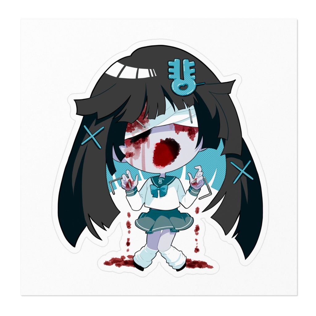 ステープラーちゃんステッカー