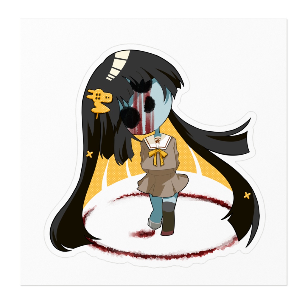 コンパスちゃんステッカー