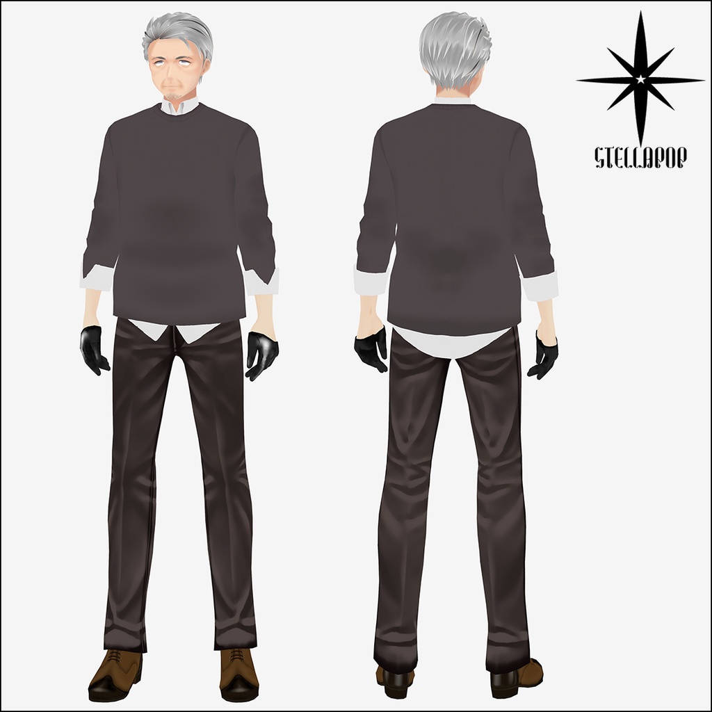 - ジェス森岡 -(jes_morioka)|オリジナルVRoidモデル|