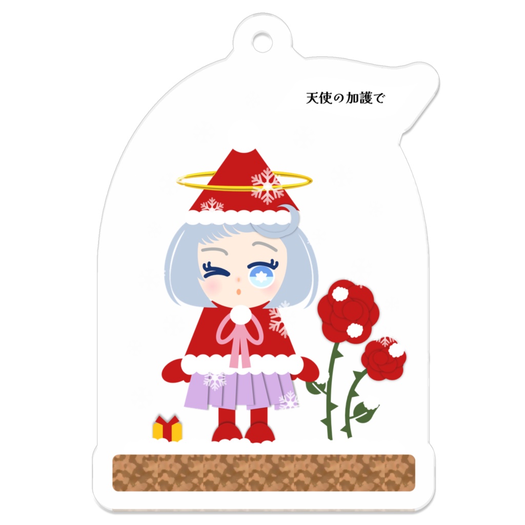 スノードーム(薔薇)