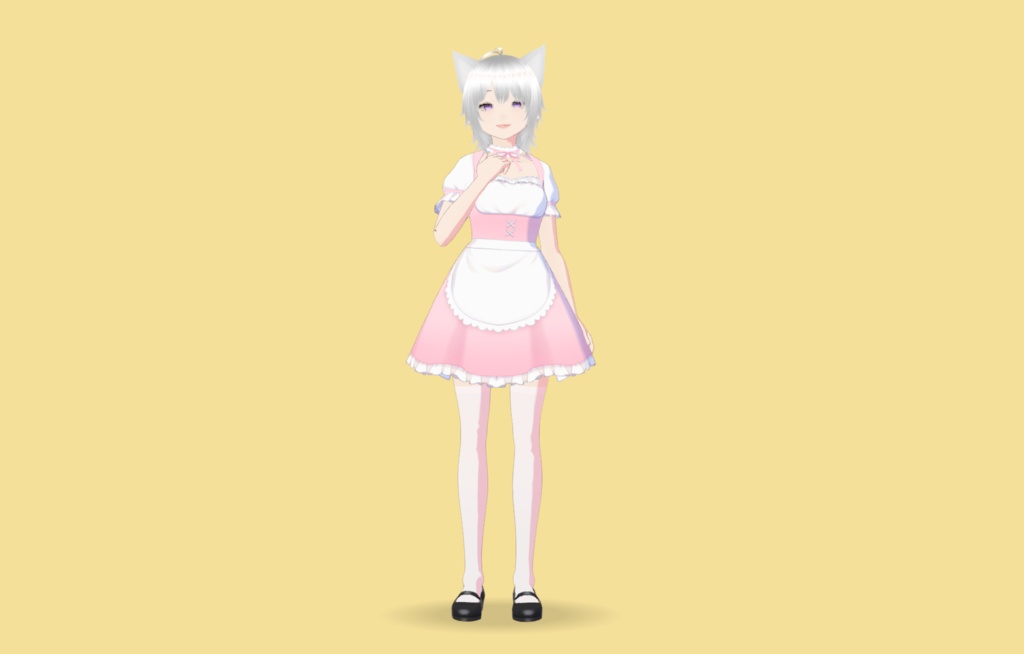 【VRM 3Dアバターモデル女性】neko シリーズ F80_5 - bonginkan - 2/3
