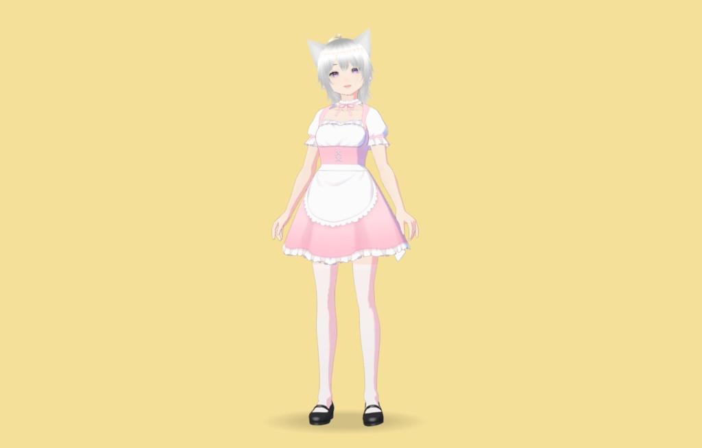 【VRM 3Dアバターモデル女性】neko シリーズ F80_5 - bonginkan - 3/3