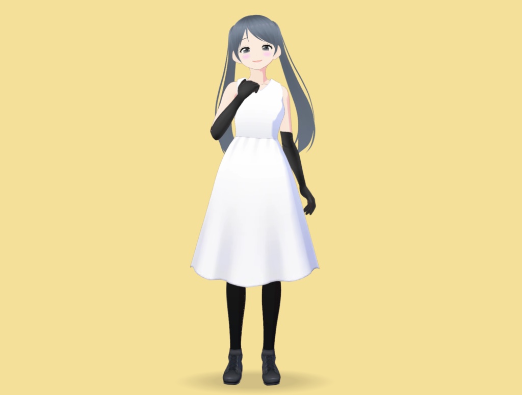 【VRM 3Dアバターモデル女性】F69