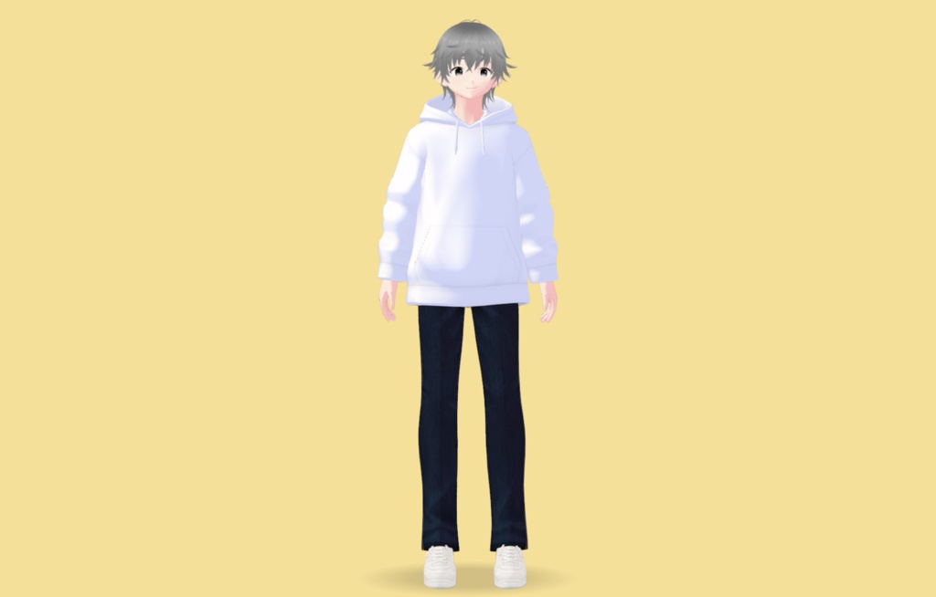 【VRM 3Dアバターモデル男性】M18_2