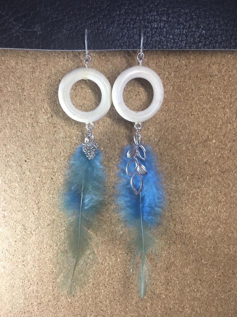 嘴平親子イメージピアス