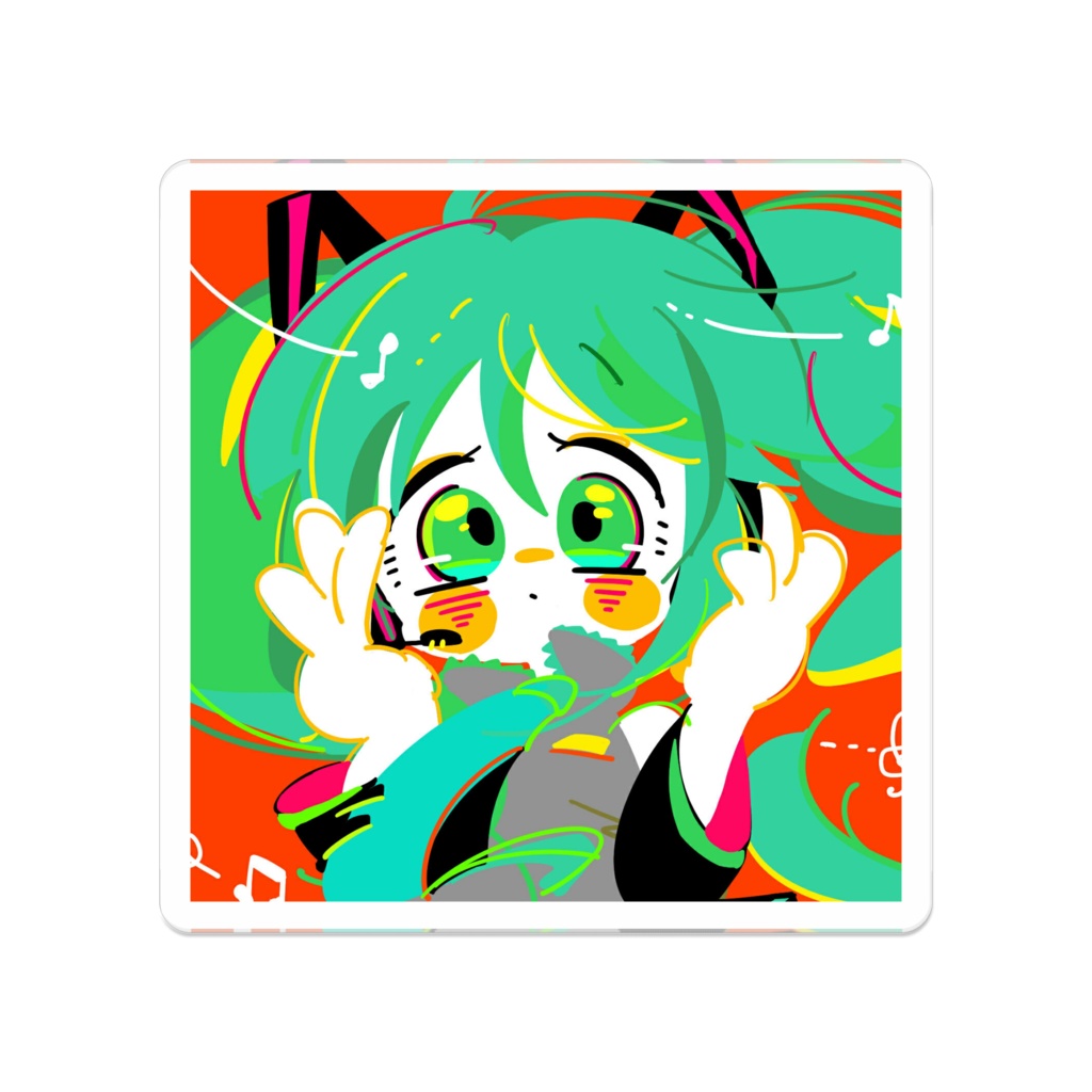 ミクさんバッジ