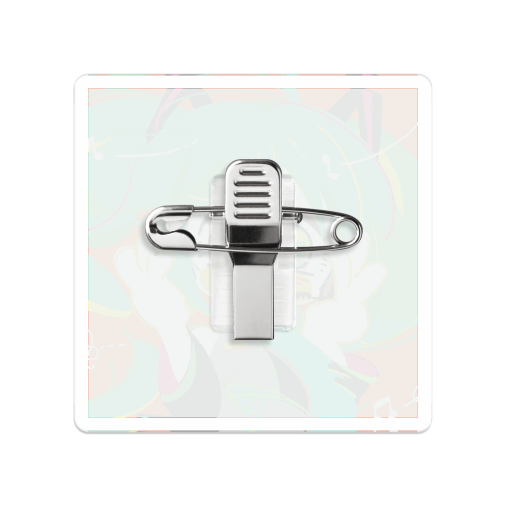 ミクさんバッジ