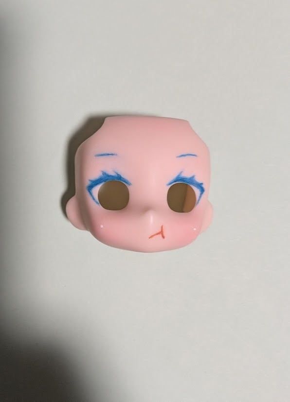 ねんどろいどどーるかすたむフェイス【ぷんぷん】