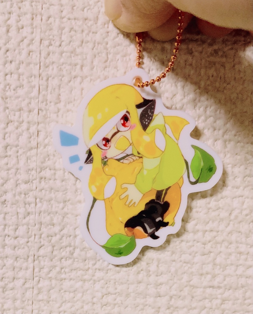 ぱっつん4号のアクリルキーホルダー