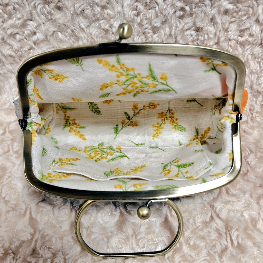 リング付きがま口