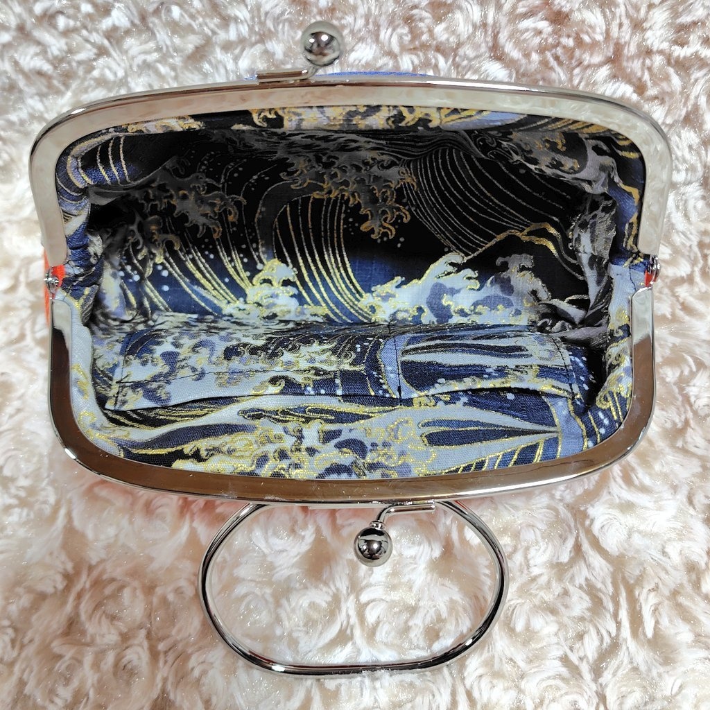 リング付きがま口