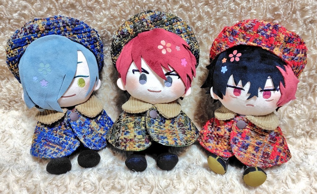 ぬい用 ケープ&ベレー帽