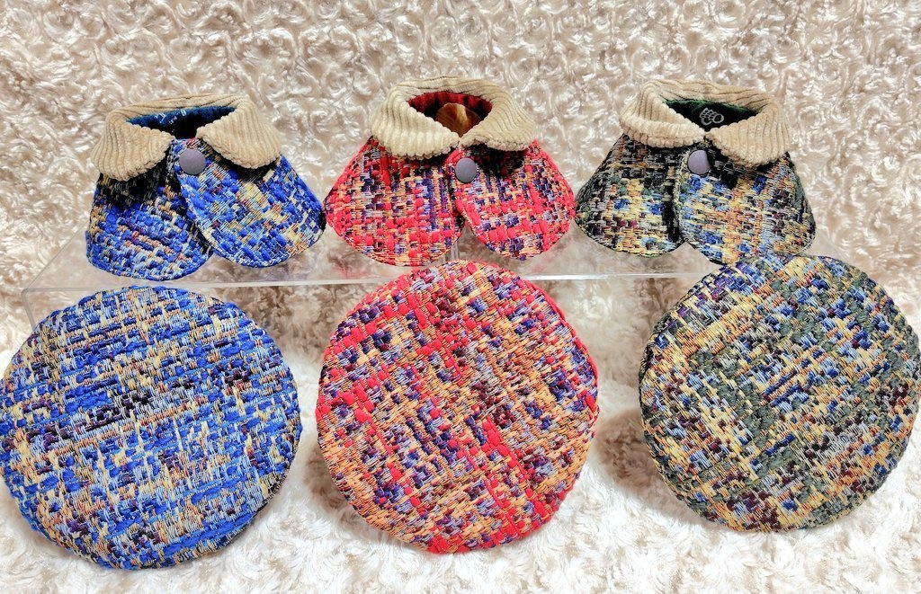 ぬい用 ケープ&ベレー帽