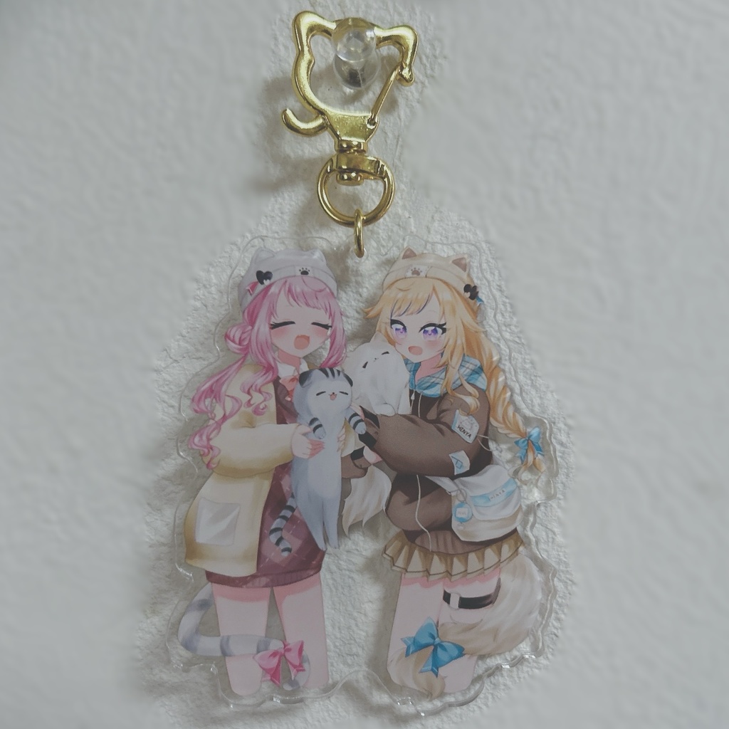 【非公式】もふにゃんアクキー