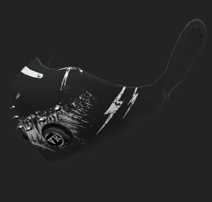 3Dアクセ スポーティーマスク (LEEME>REEVAカスタム)