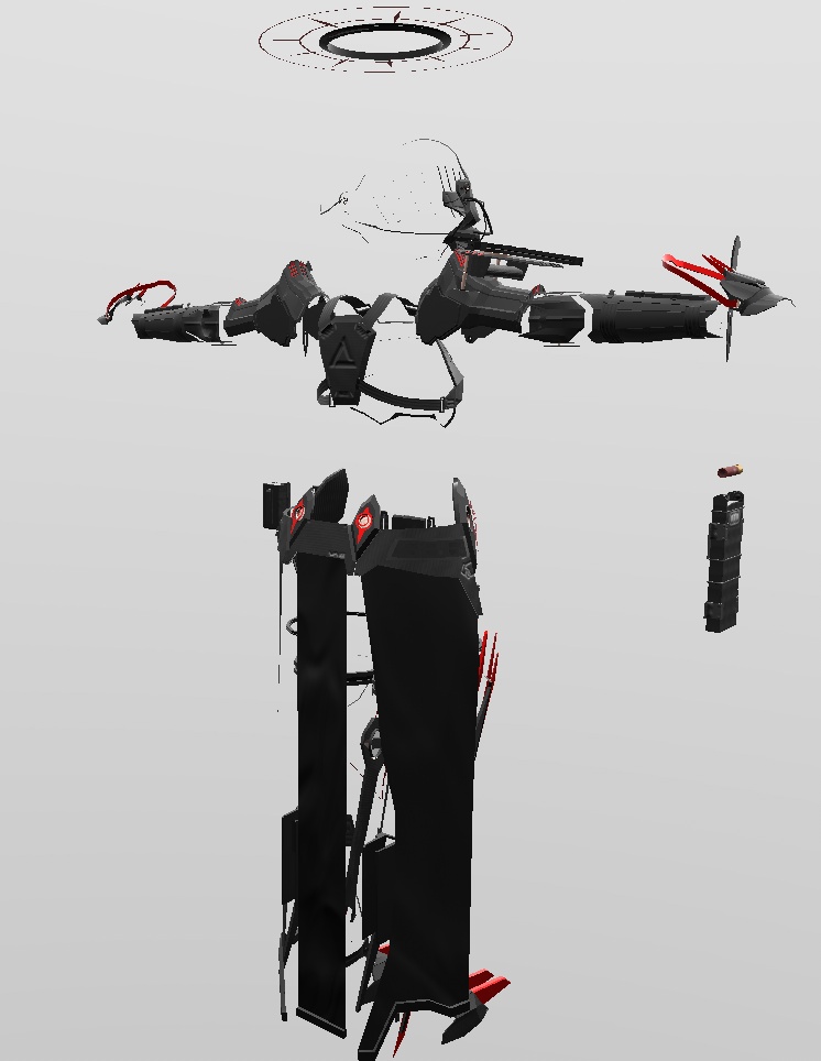 フルアーマセット&武器 LEEME&REEVAカスタム