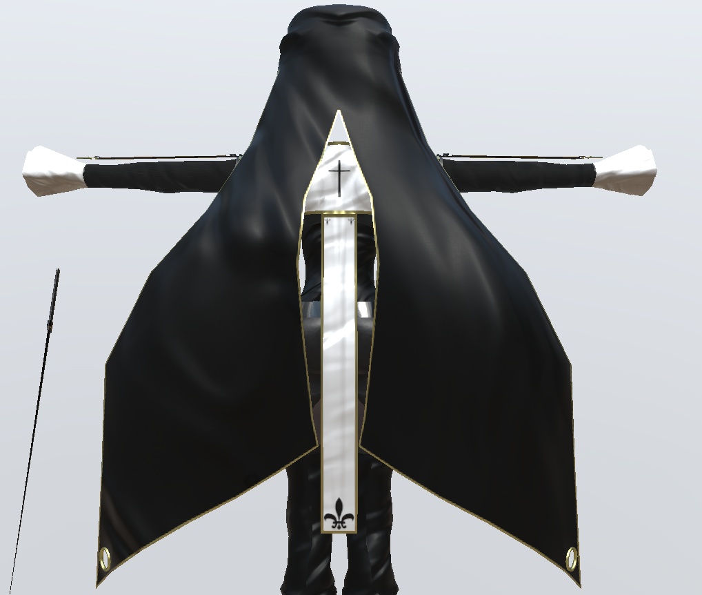 スキニング済み衣装 戦闘シスター2種 (くるーらーLEEME&REEVAカスタム)