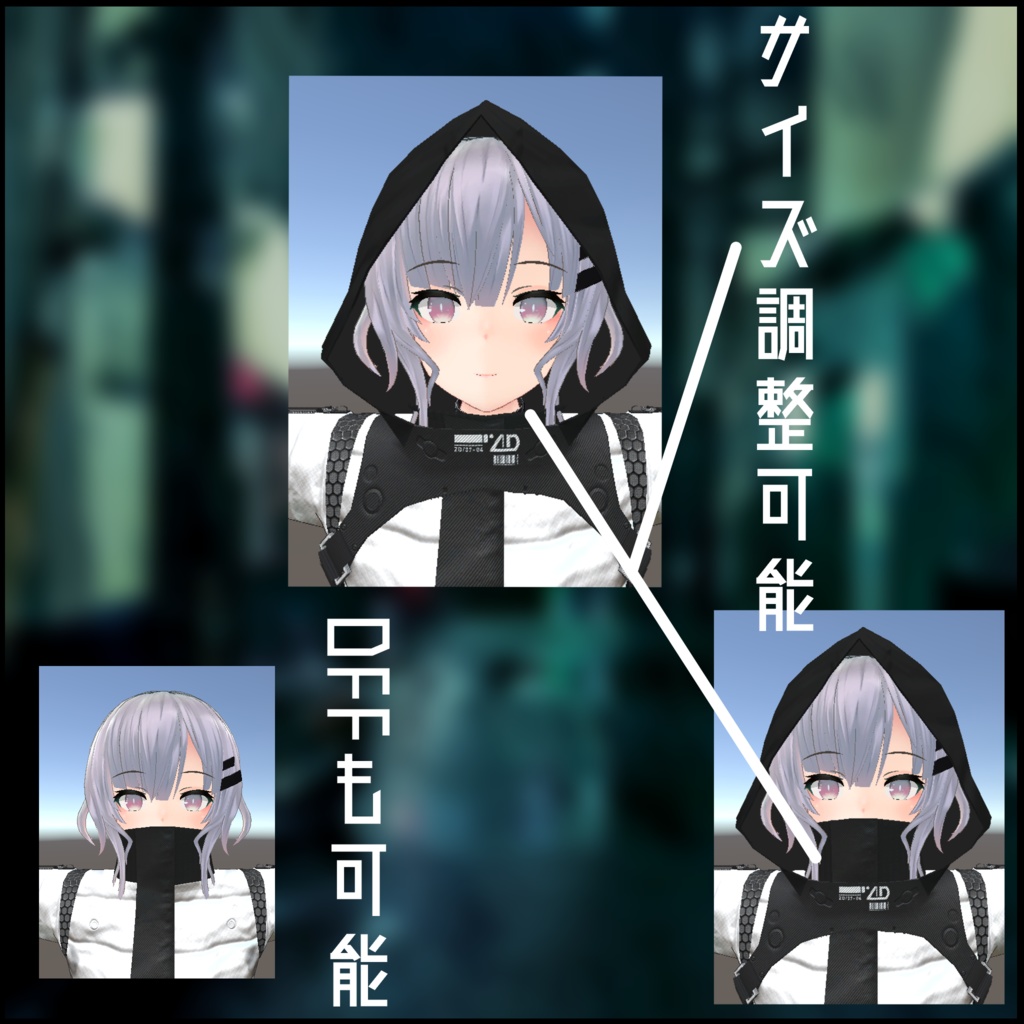 フードジャケット 全9種 LEEME&REEVAカスタム