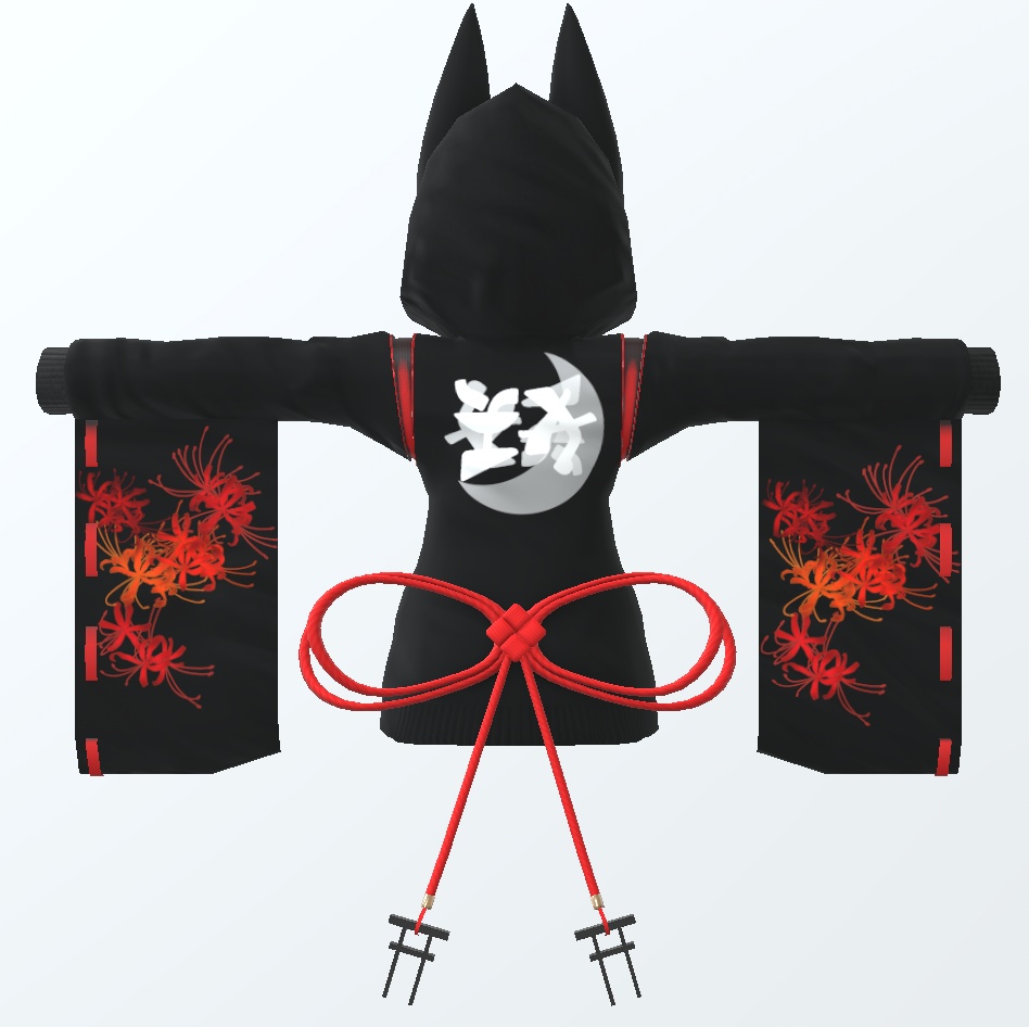 巫女 狐 パーカー 全4種セット (LEEME REEVAカスタム)