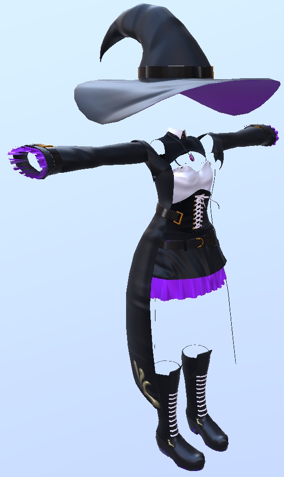 ハロウィン衣装全7種 魔女 LEEME REEVAカスタム