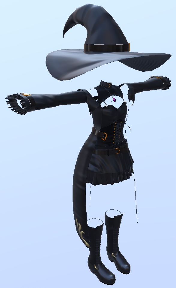 ハロウィン衣装全7種 魔女 LEEME REEVAカスタム