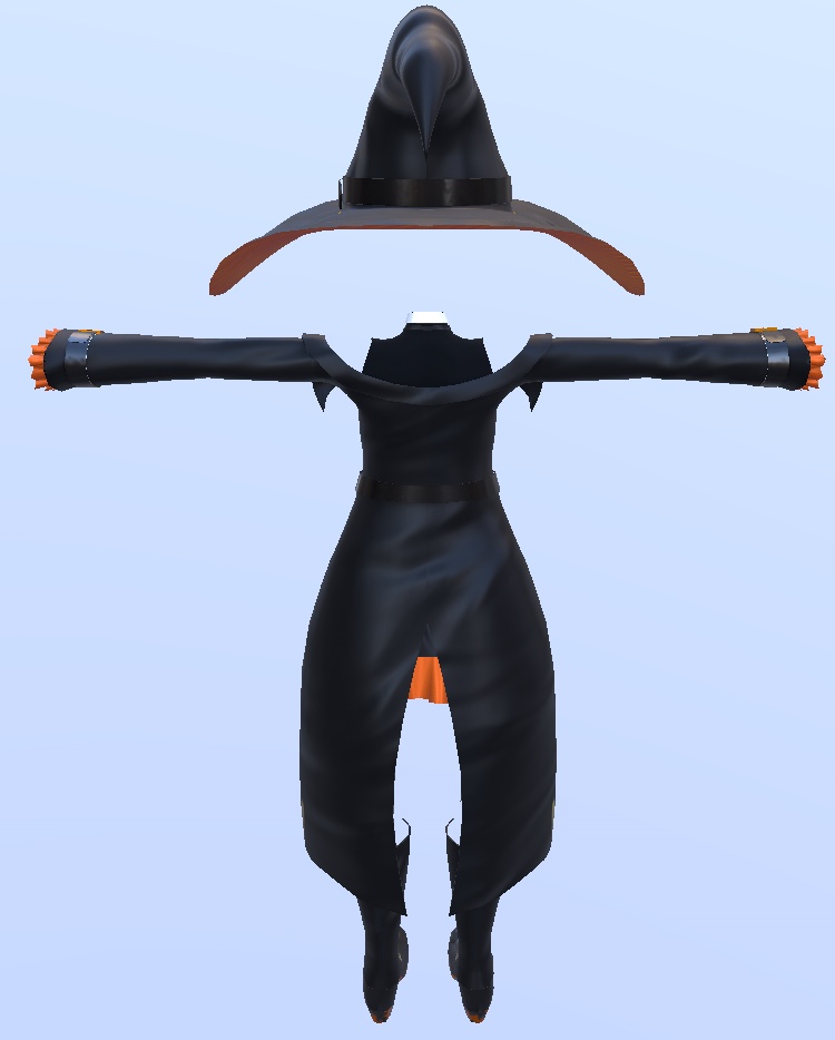 ハロウィン衣装全7種 魔女 LEEME REEVAカスタム