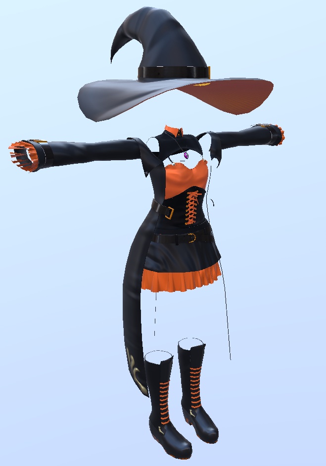 ハロウィン衣装全7種 魔女 LEEME REEVAカスタム