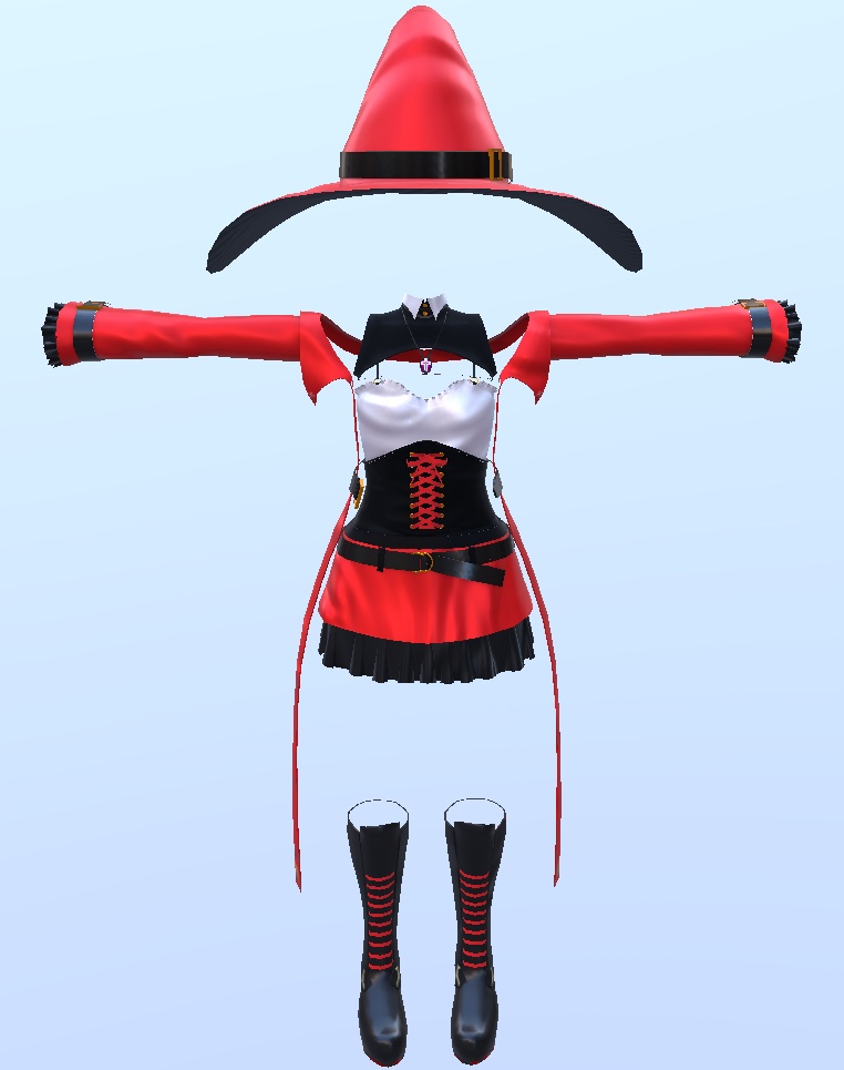 ハロウィン衣装全7種 魔女 LEEME REEVAカスタム