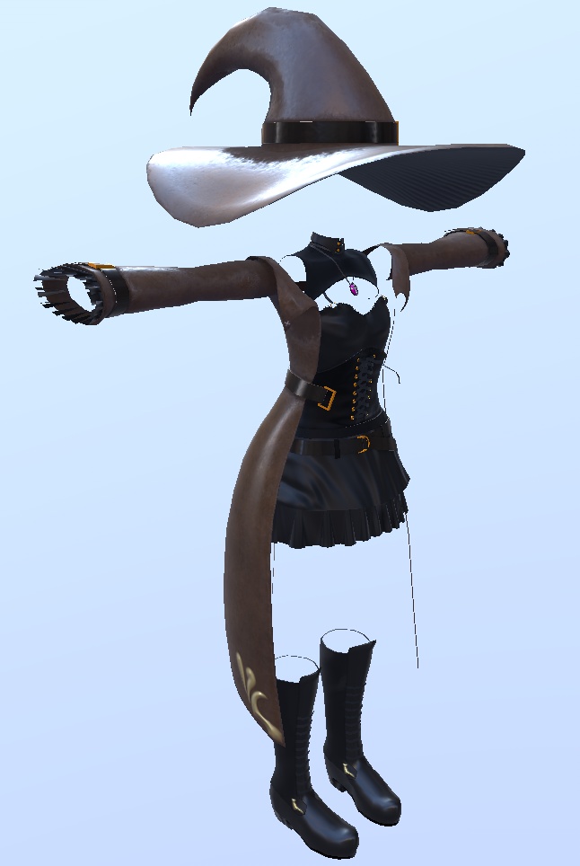 ハロウィン衣装全7種 魔女 LEEME REEVAカスタム