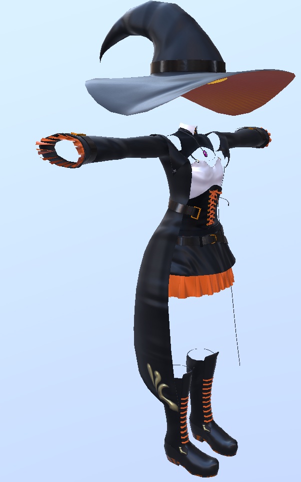 ハロウィン衣装全7種 魔女 LEEME REEVAカスタム