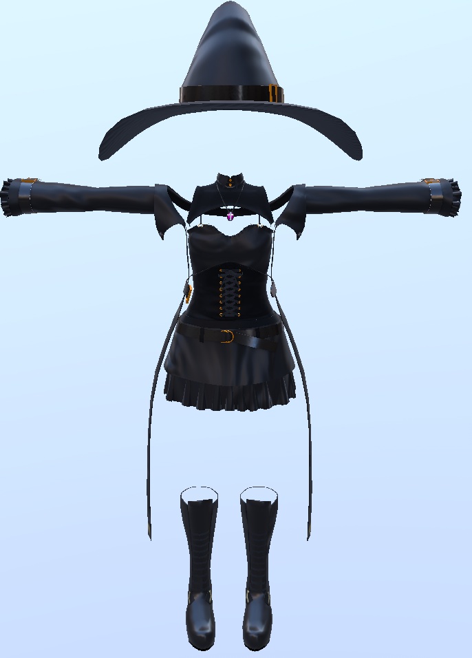 ハロウィン衣装全7種 魔女 LEEME REEVAカスタム