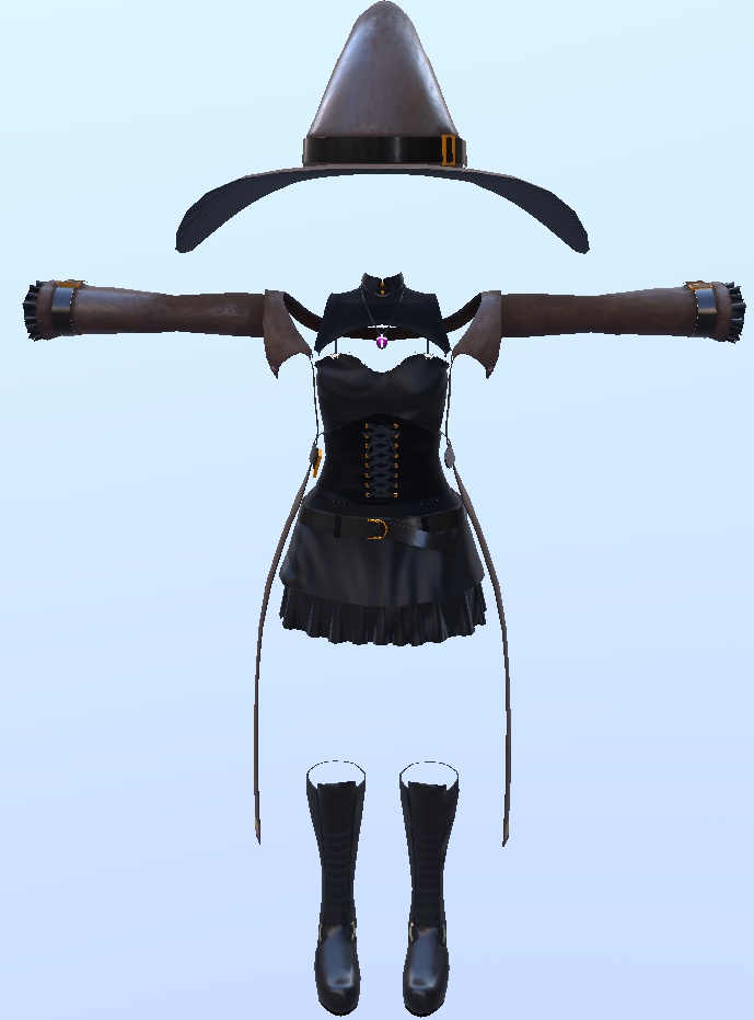 ハロウィン衣装全7種 魔女 LEEME REEVAカスタム