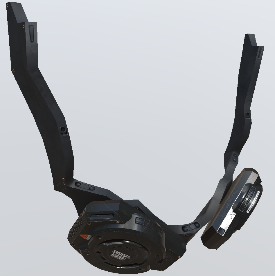 3Dモデル フルフェイスガスマスク