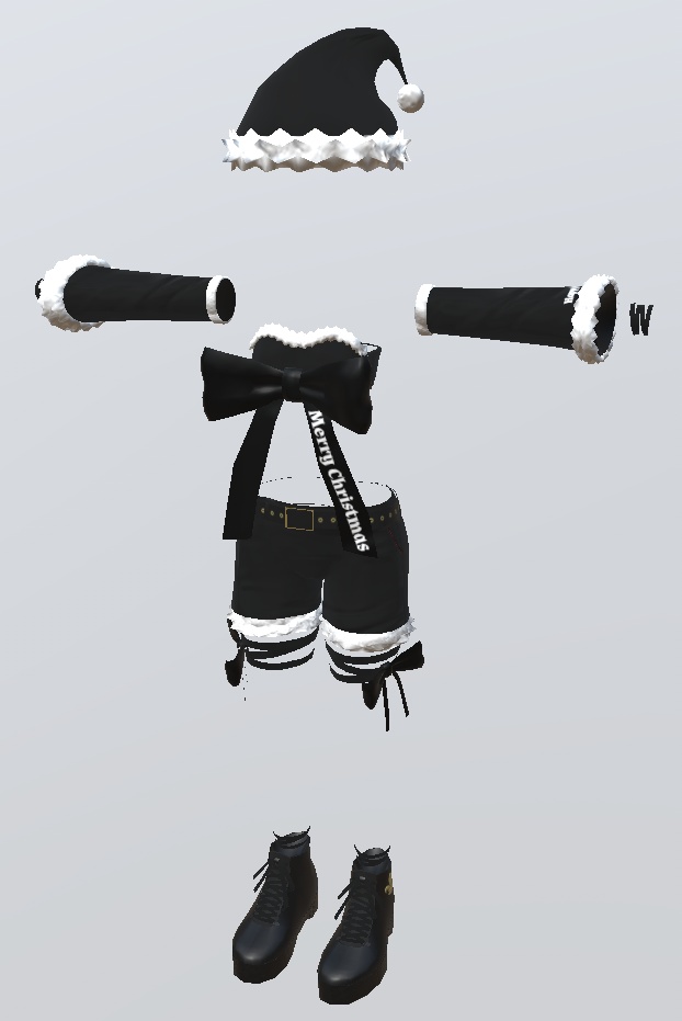 3Dモデル クリスマス衣装 LEEME&REEVA&レイニィ