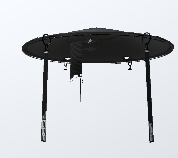 3Dモデル 傘帽子&フェイスマスク 2種