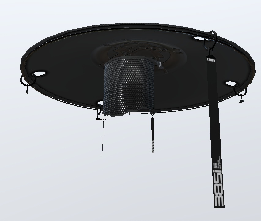 3Dモデル 傘帽子&フェイスマスク 2種